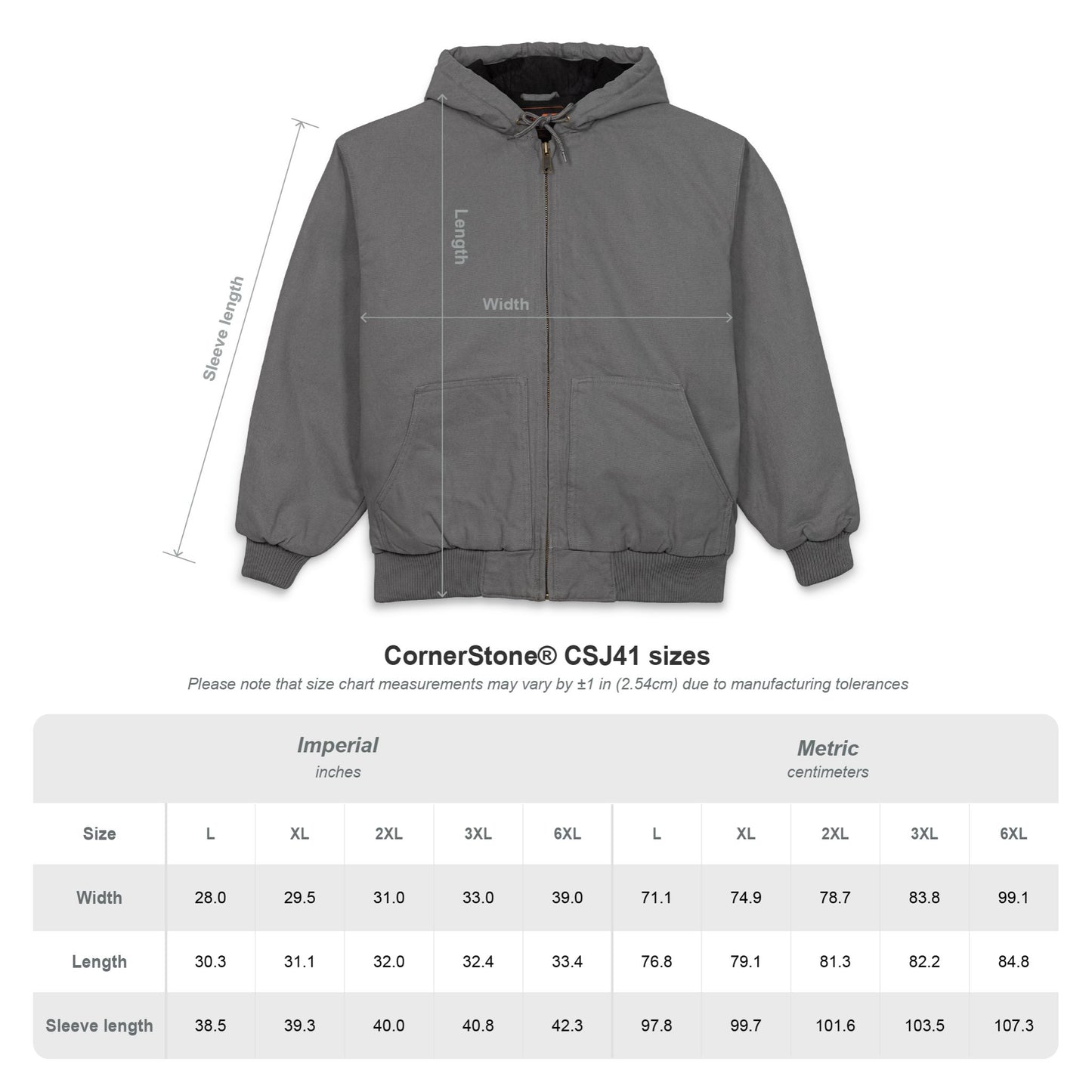 CornerStone Duck Jacket